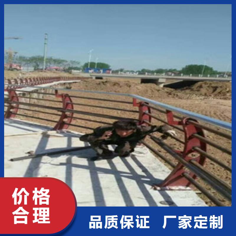 台湾桥梁防撞护栏金属梁柱式防撞栏杆高质量高信誉